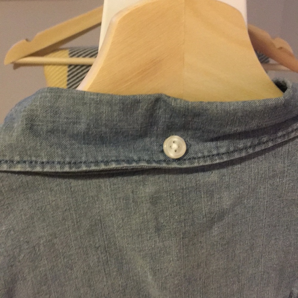 J. Crew Factory Chambray Buttondown - image 8